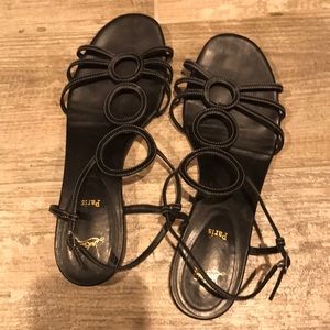 Christian Louboutin sandal. Really cute on!